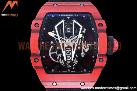 Richard Mille - Rafael Nadal RM27-03 Tourb Red NTPT/NY Ske BBR Tourbillon