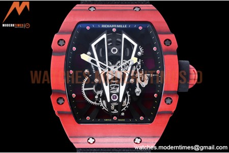 Richard Mille - Rafael Nadal RM27-03 Tourb Red NTPT/NY Ske BBR Tourbillon