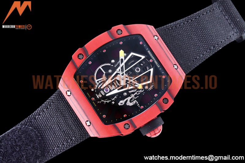 Richard Mille - Rafael Nadal RM27-03 Tourb Red NTPT/NY Ske BBR Tourbillon