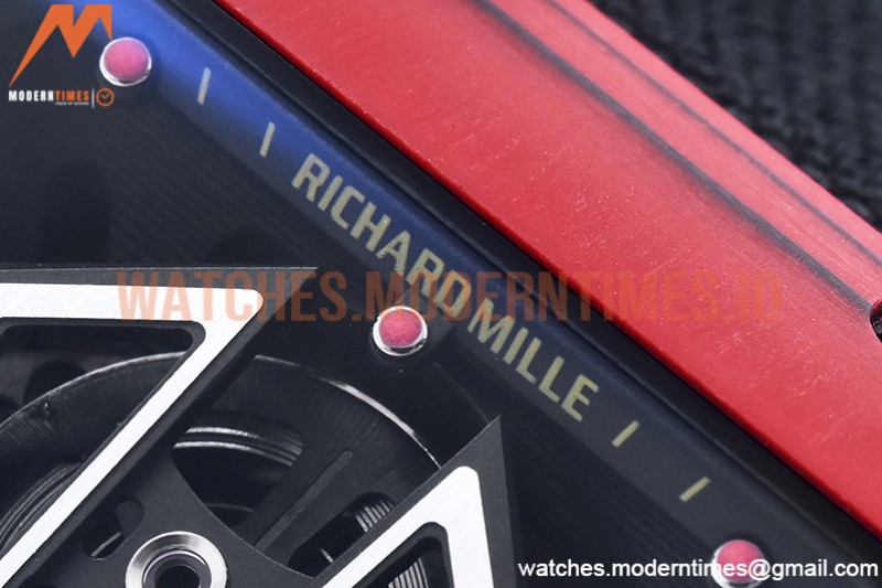 Richard Mille - Rafael Nadal RM27-03 Tourb Red NTPT/NY Ske BBR Tourbillon