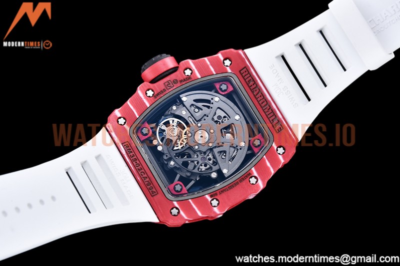 Richard Mille - RM035-02 Rafael Nadal White RNTPT/RU Skele T+F RMUL2