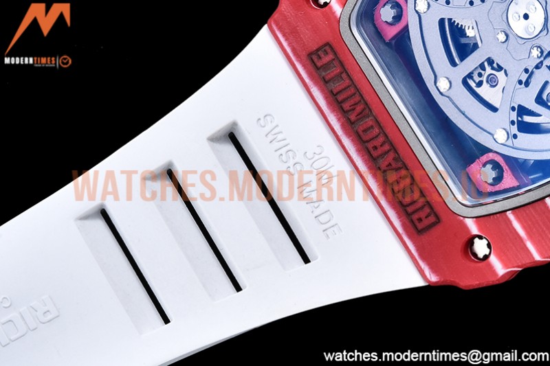 Richard Mille - RM035-02 Rafael Nadal White RNTPT/RU Skele T+F RMUL2