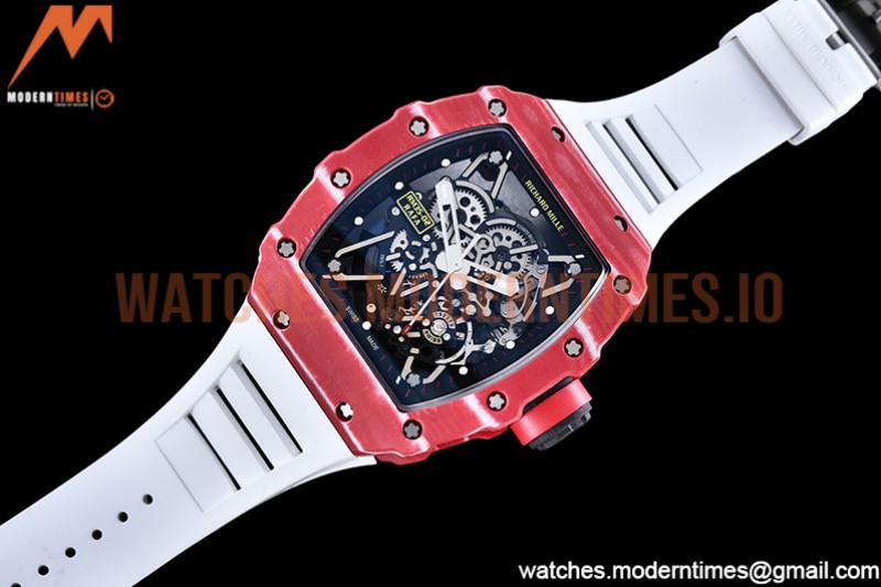 Richard Mille - RM035-02 Rafael Nadal White RNTPT/RU Skele T+F RMUL2