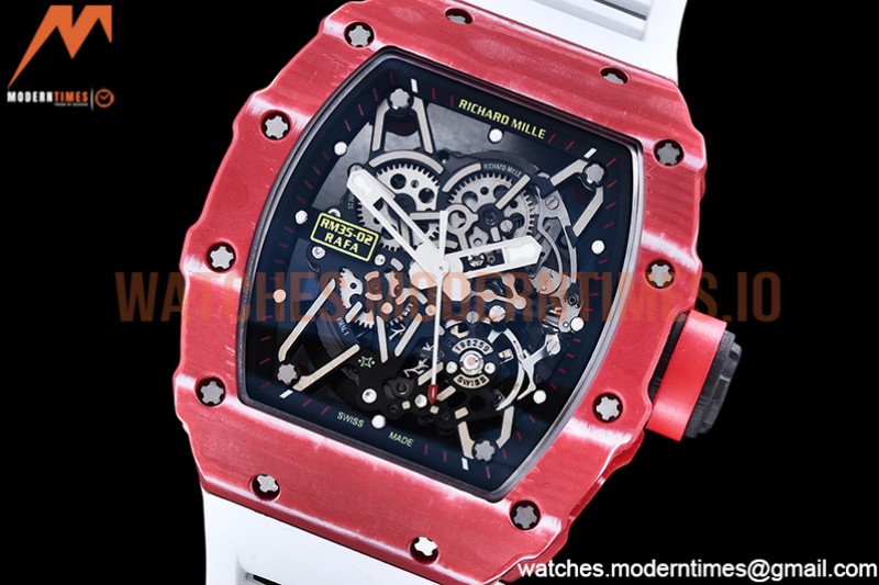 Richard Mille - RM035-02 Rafael Nadal White RNTPT/RU Skele T+F RMUL2
