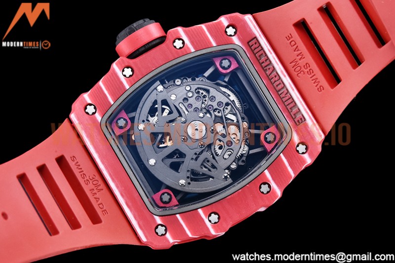 Richard Mille - RM035-02 Rafael Nadal Red RNTPT/RU Skele T+F RMUL2