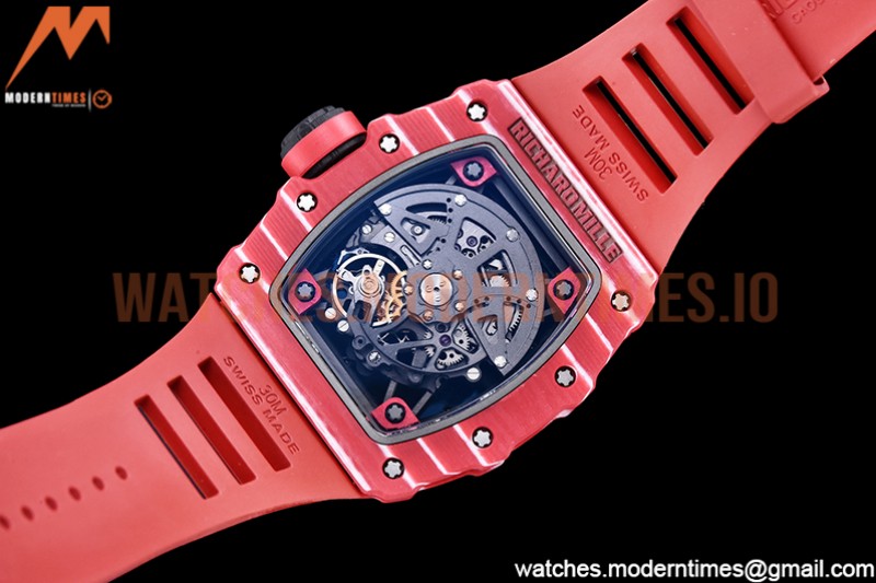 Richard Mille - RM035-02 Rafael Nadal Red RNTPT/RU Skele T+F RMUL2