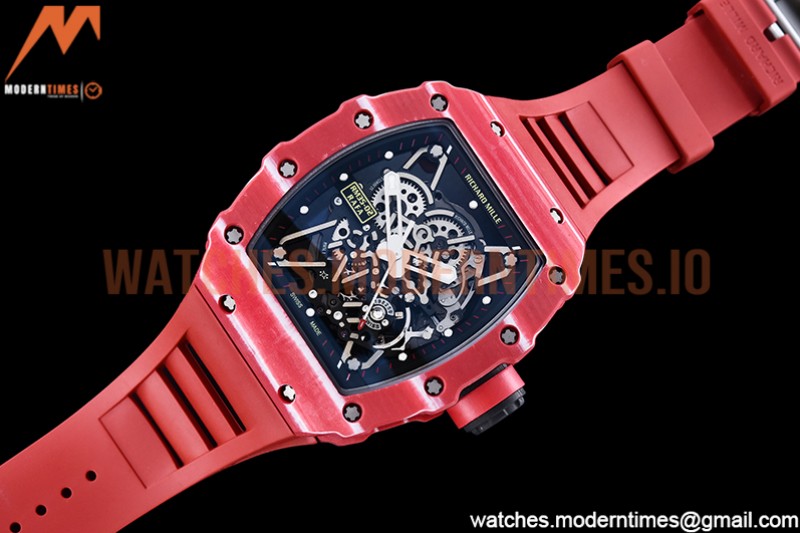 Richard Mille - RM035-02 Rafael Nadal Red RNTPT/RU Skele T+F RMUL2