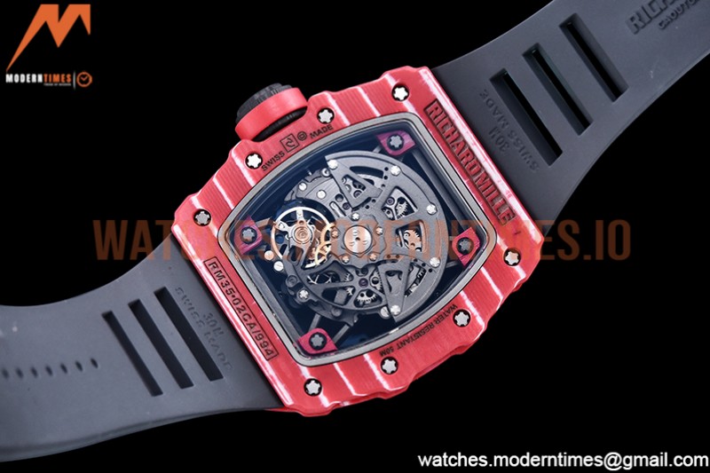 Richard Mille - RM035-02 Rafael Nadal Black RNTPT/RU Skele T+F RMUL2