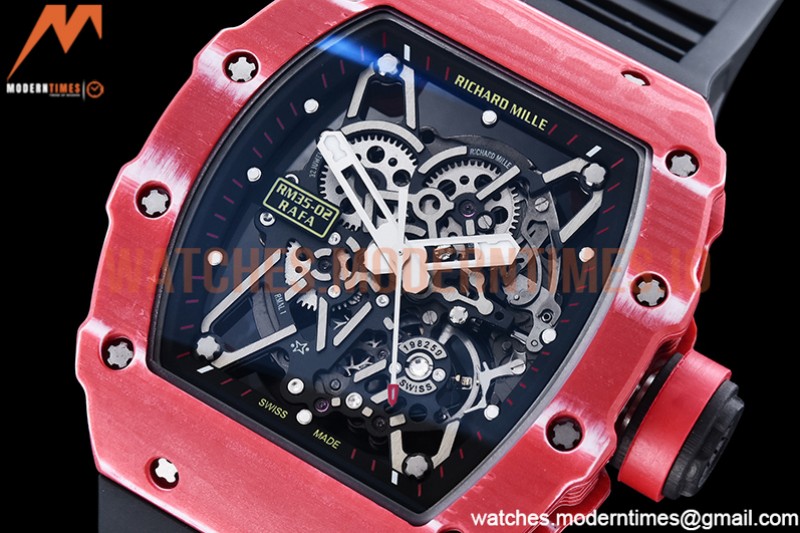 Richard Mille - RM035-02 Rafael Nadal Black RNTPT/RU Skele T+F RMUL2