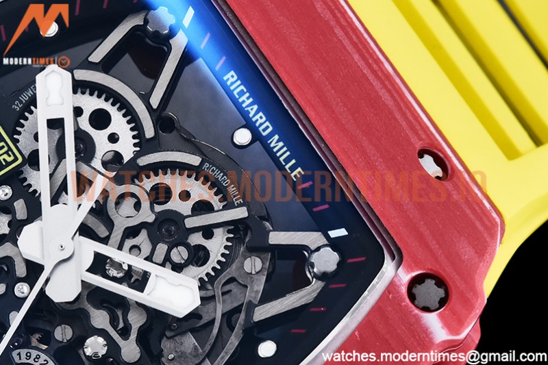 Richard Mille - RM035-02 Rafael Nadal Yelw RNTPT/RU Skele T+F RMUL2