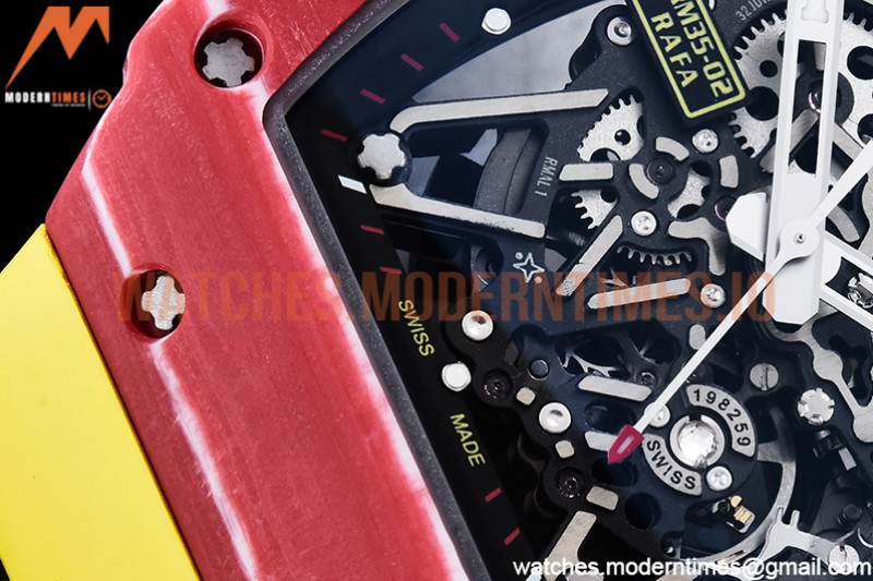 Richard Mille - RM035-02 Rafael Nadal Yelw RNTPT/RU Skele T+F RMUL2