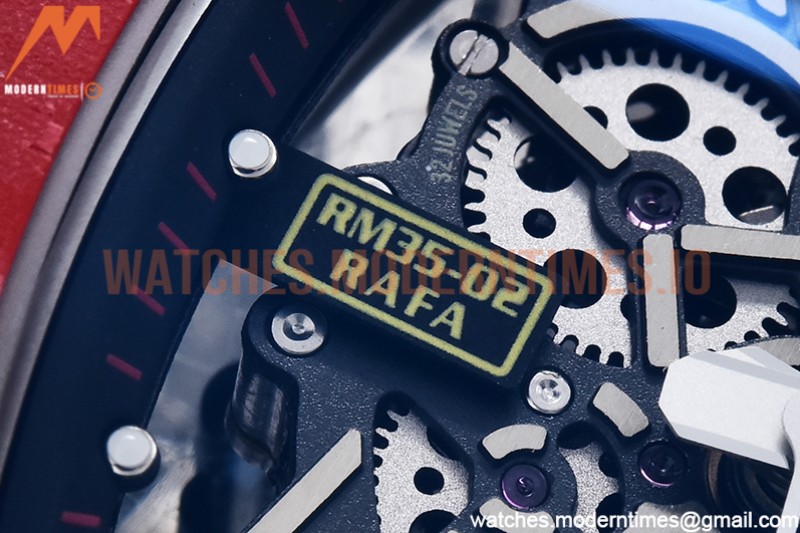 Richard Mille - RM035-02 Rafael Nadal Yelw RNTPT/RU Skele T+F RMUL2