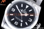 Rolex - Explorer 1 124270 36mm 904L SS/SS Blk GMF V2 VR3230
