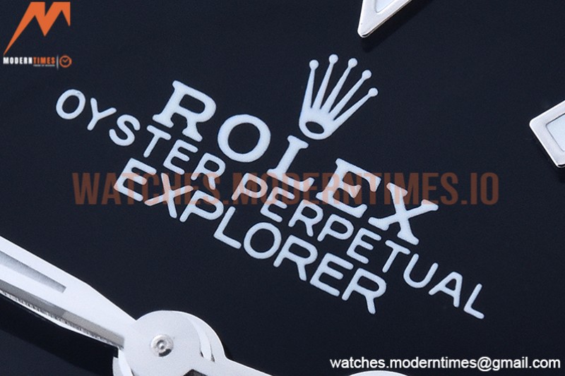 Rolex - Explorer 1 124270 36mm 904L SS/SS Blk GMF V2 VR3230