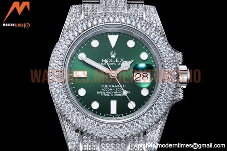 Rolex - Submariner 904 Dia Dia/Dia Green JVS VR3135