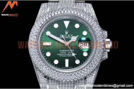 Rolex - Submariner 904 Dia Dia/Dia Green JVS VR3135