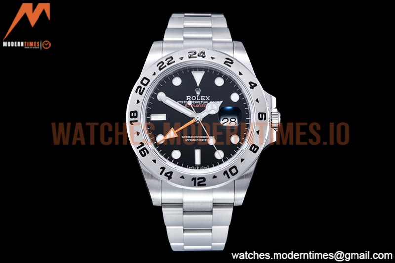 Rolex - Explorer II 226570 904L SS/SS Blk JVS VR3285 CHS