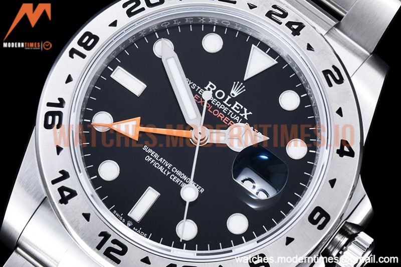 Rolex - Explorer II 226570 904L SS/SS Blk JVS VR3285 CHS