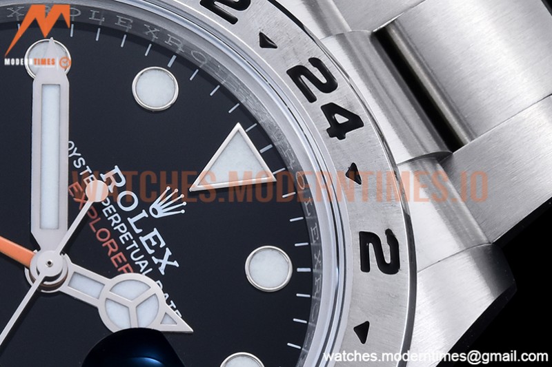 Rolex - Explorer II 226570 904L SS/SS Blk JVS VR3285 CHS