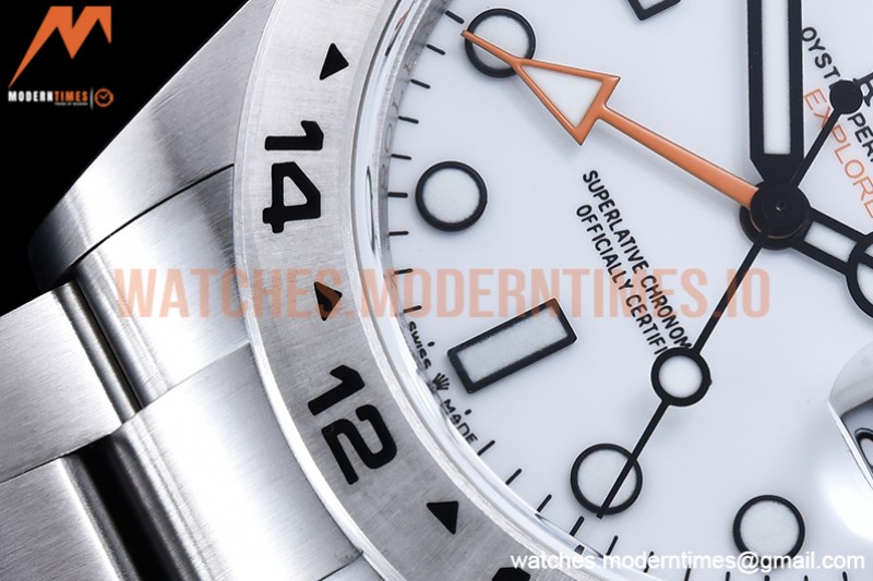 Rolex - Explorer II 226570 904L SS/SS Wht GMF V4 A3285 CHS