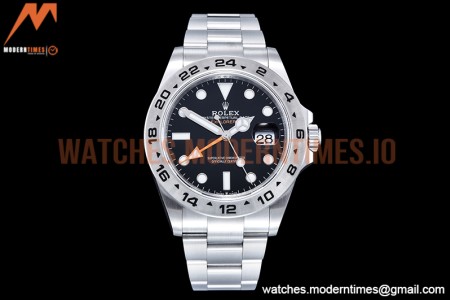 Rolex - Explorer II 226570 904L SS/SS Blk GMF V4 VR3285 CHS