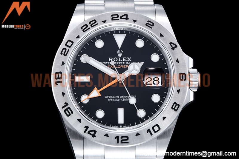 Rolex - Explorer II 226570 904L SS/SS Blk GMF V4 VR3285 CHS