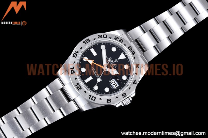 Rolex - Explorer II 226570 904L SS/SS Blk GMF V4 VR3285 CHS