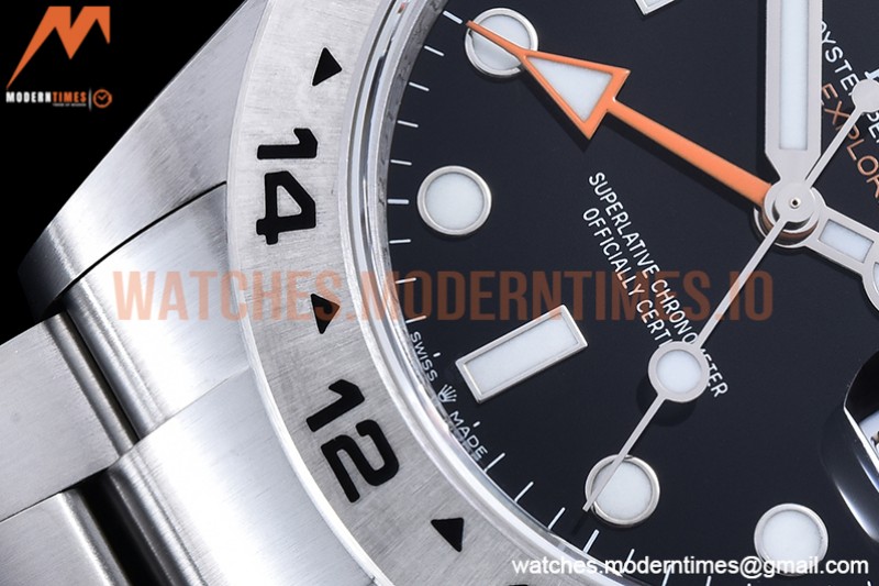 Rolex - Explorer II 226570 904L SS/SS Blk GMF V4 VR3285 CHS