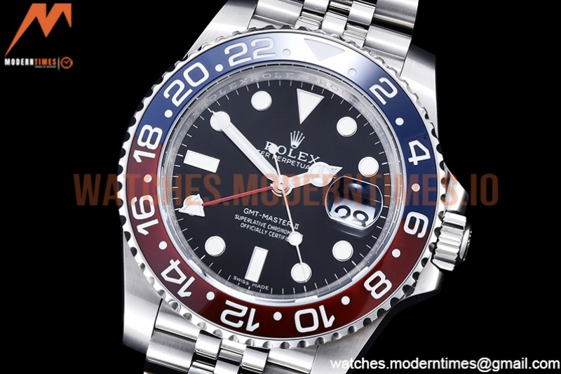 Rolex - GMT II 116710 Jub 904L SS/SS Blk APSF VR3186 CHS