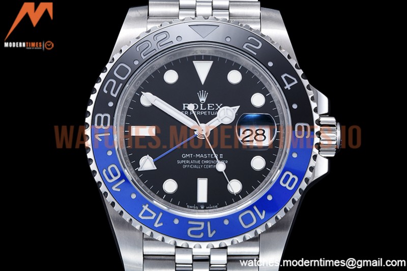 Rolex - GMT II 126710 Jub 904L SS/SS Blk APSF VR3186 CHS