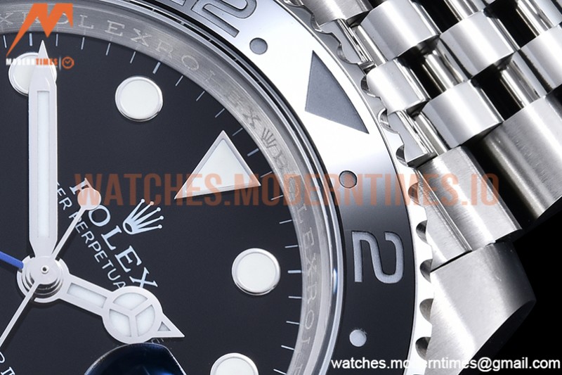 Rolex - GMT II 126710 Jub 904L SS/SS Blk APSF VR3186 CHS