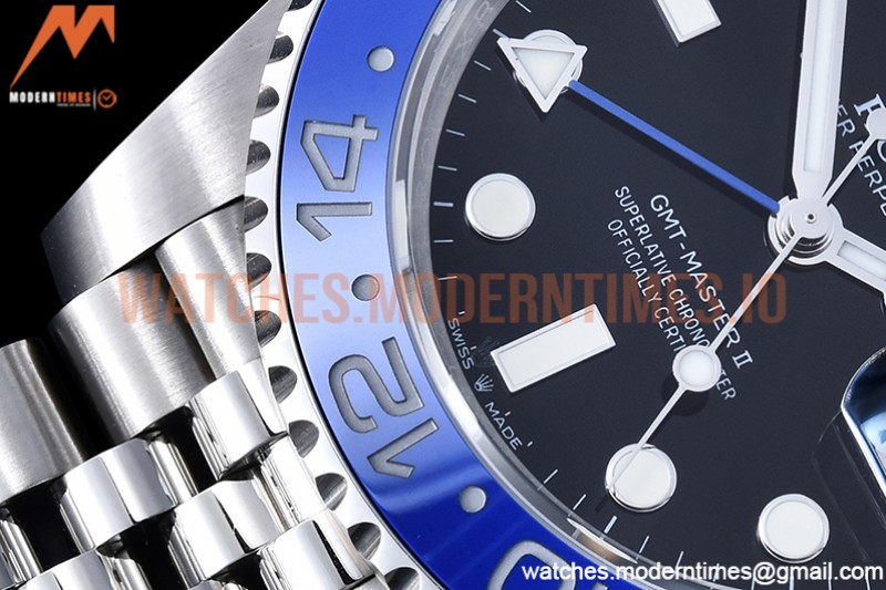 Rolex - GMT II 126710 Jub 904L SS/SS Blk APSF VR3186 CHS