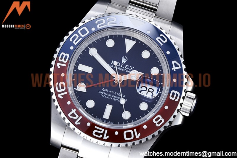 Rolex - GMT II 126719 Pepsi 904 Oys SS/SS Blue APSF VR3186