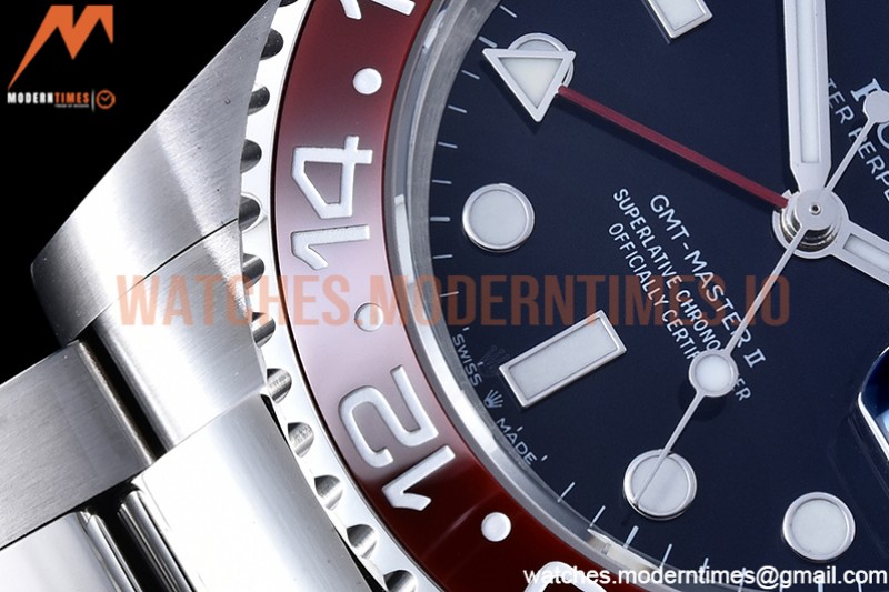 Rolex - GMT II 126719 Pepsi 904 Oys SS/SS Blue APSF VR3186