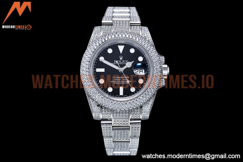 Rolex - Submariner 904 Dia Dia/Dia Black JVS VR3135