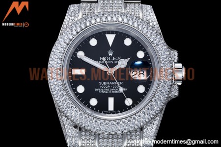 Rolex - Submariner 904 Dia Dia/Dia Black JVS VR3135