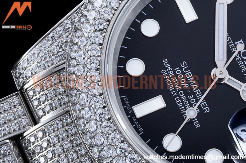 Rolex - Submariner 904 Dia Dia/Dia Black JVS VR3135