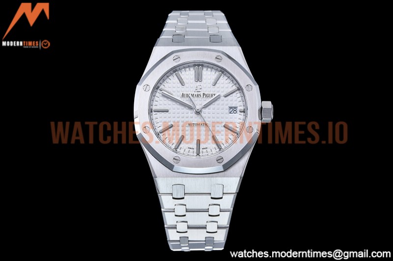 Audemars Piguet - Royal Oak 37mm 15450ST SS/SS White APSF A3120