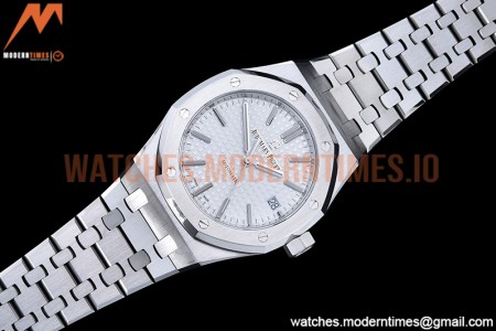Audemars Piguet - Royal Oak 37mm 15450ST SS/SS White APSF A3120