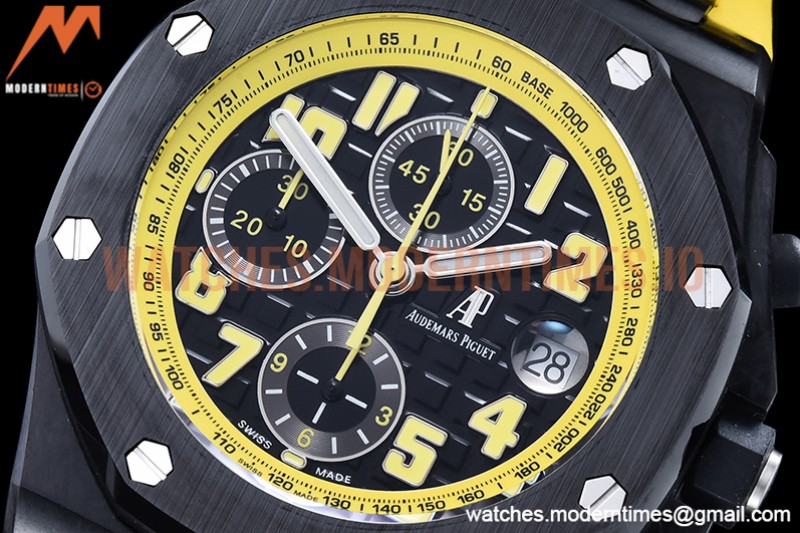 Audemars Piguet - AP ROO Chronograph CER CF/RU Blk/Num JJF A4044 Mod