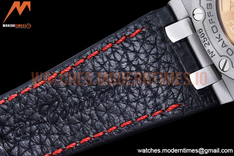 Audemars Piguet - AP ROO Chronograph SS/LE Blk/Num JJF A3126 Mod