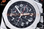 Audemars Piguet - AP ROO Chronograph SS/LE Blk/Num JJF A3126 Mod