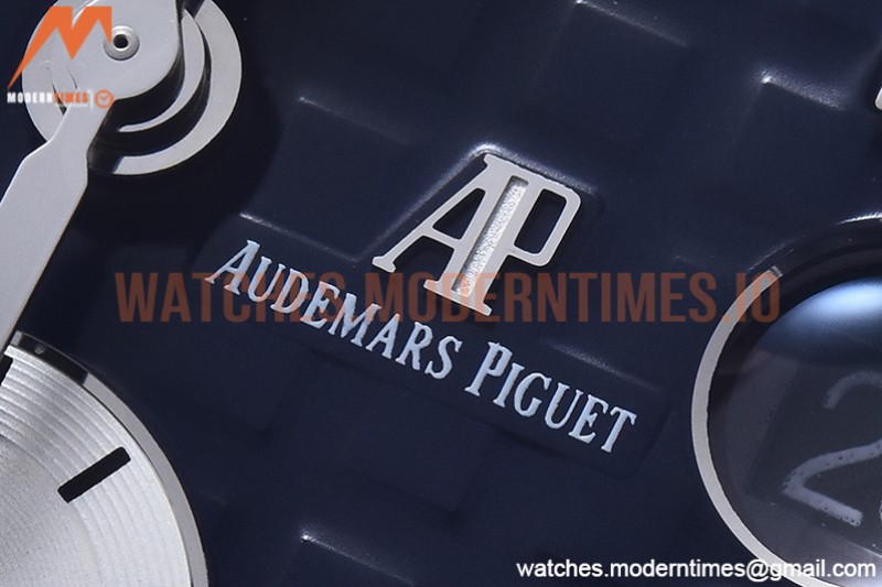 Audemars Piguet - AP ROO Chronograph SS/RU Blue/Num JJF A3126 Mod