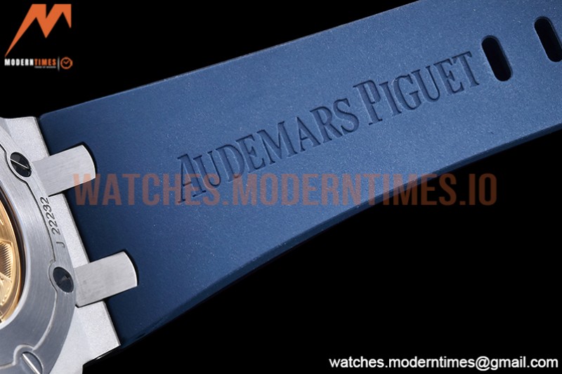 Audemars Piguet - AP ROO Chronograph SS/RU Blue/Num JJF A3126 Mod