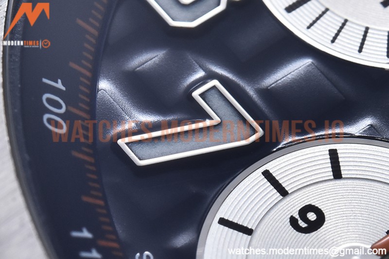 Audemars Piguet - AP ROO Chronograph SS/RU Blue/Num JJF A3126 Mod