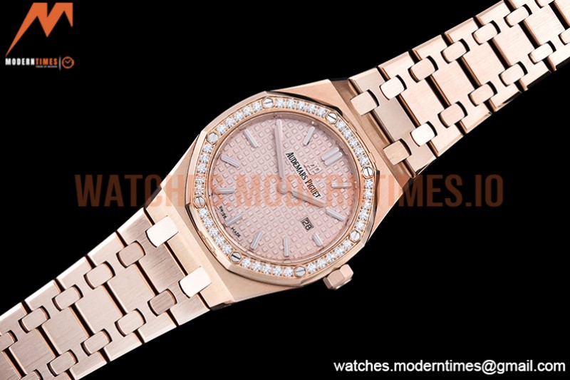 Audemars Piguet - Royal Oak Ladies 67651OR 33mm Dia RG/RG RG JJF Qtz