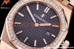 Audemars Piguet - Royal Oak Ladies 67651OR 33mm Dia RG/RG Black JJF Qtz