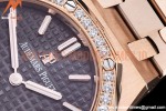 Audemars Piguet - Royal Oak Ladies 67651OR 33mm Dia RG/RG Black JJF Qtz