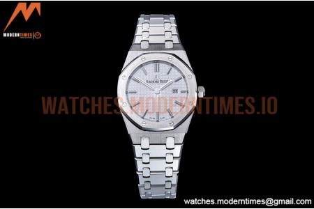 Audemars Piguet - Royal Oak Ladies 67650ST 33mm SS/SS White JJF Quartz