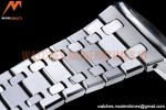Audemars Piguet - Royal Oak Ladies 67650ST 33mm SS/SS White JJF Quartz